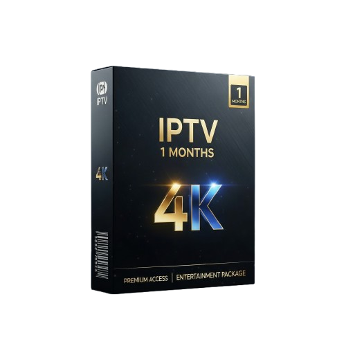 IPTV Subscription 1 Months – Premium 4K