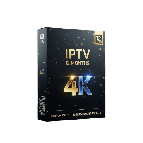 IPTV Subscription 12 Months – Premium 4K