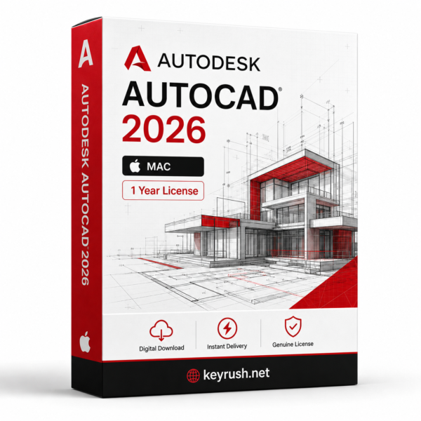 Autodesk AutoCAD 2026 1 Year 1 Device License for Mac
