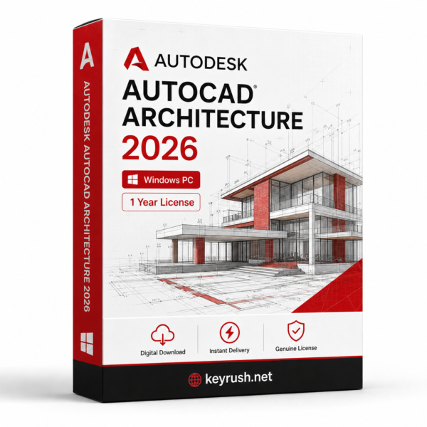 Autodesk AutoCAD Architecture 2026 1 Year 1 Device License for Windows