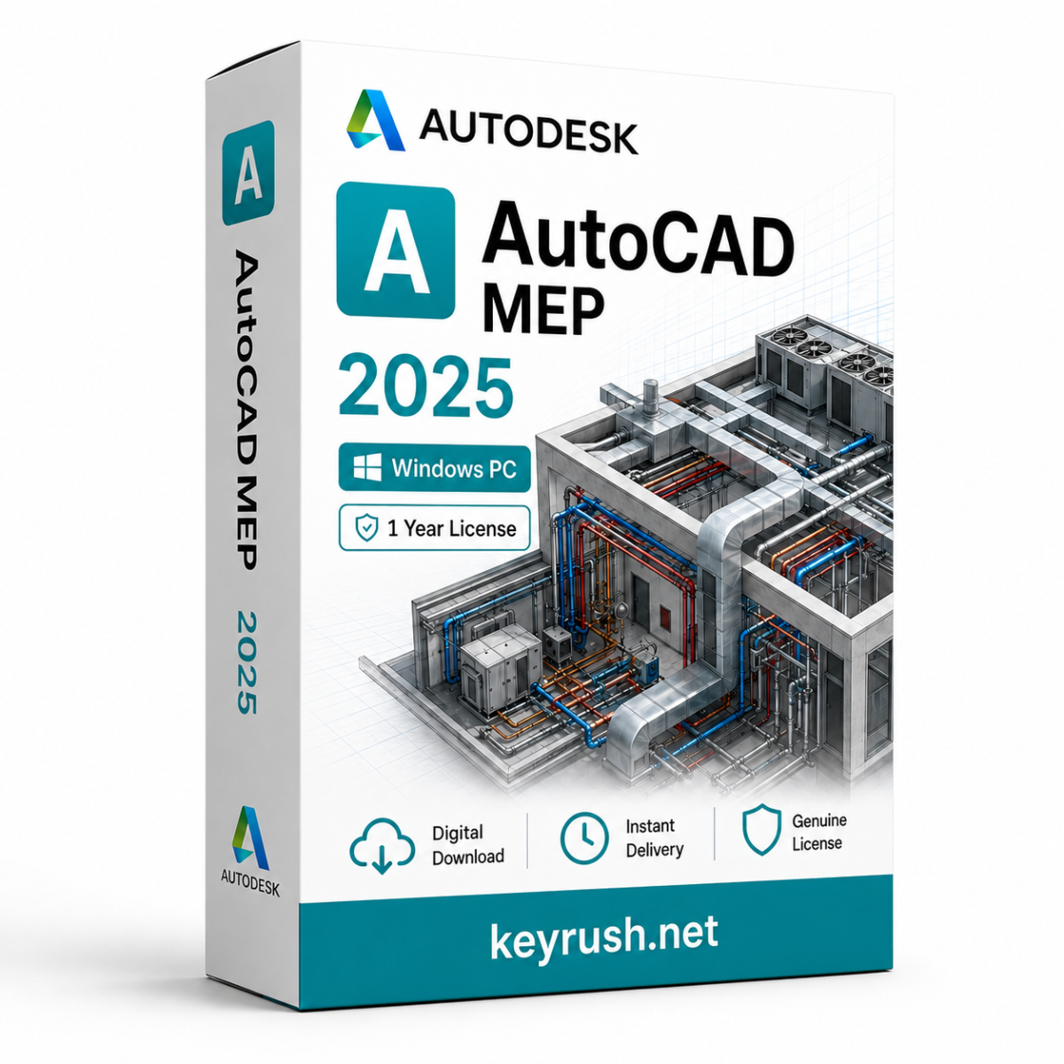 Autodesk AutoCAD MEP 2025 (PC) 1 Year License for Windows