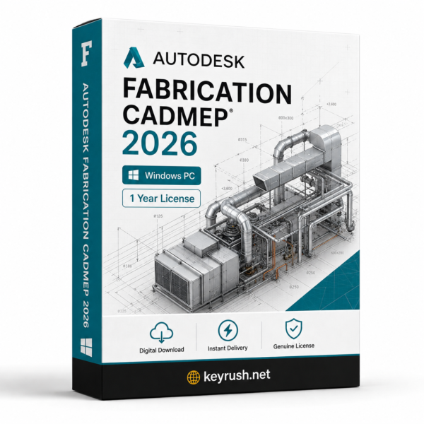 Autodesk Fabrication CADmep 2026 1 Year 1 Device License for Windows