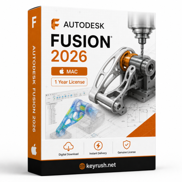 Autodesk Fusion 2026 1 Year 1 Device License for Mac