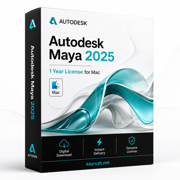 Autodesk Maya 2025 1 Year 1 Device License for Mac