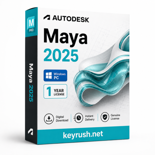 Autodesk Maya 2025 1 Year 1 Device License for Windows