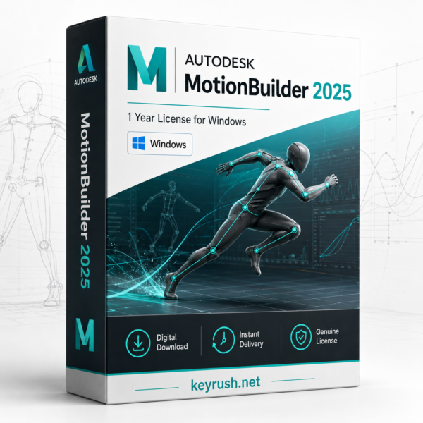 Autodesk MotionBuilder 2025 1 Year 1 Device License for Windows