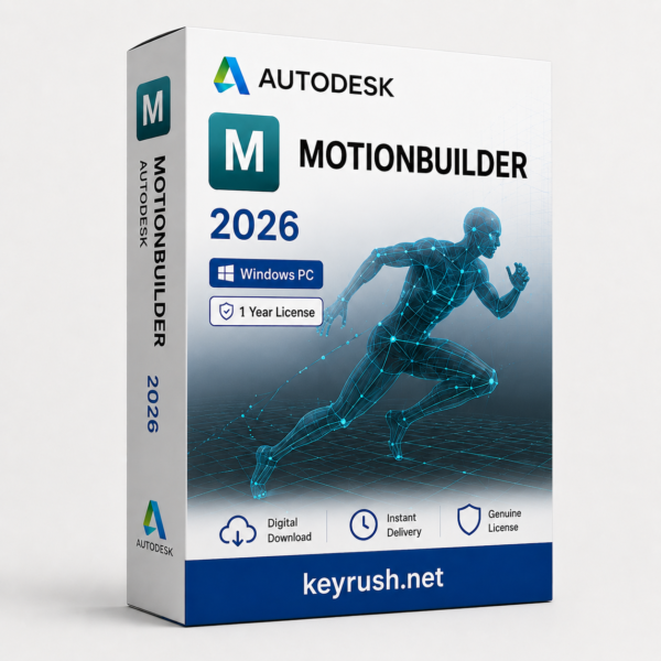 Autodesk MotionBuilder 2026 1 Year 1 Device License for Windows