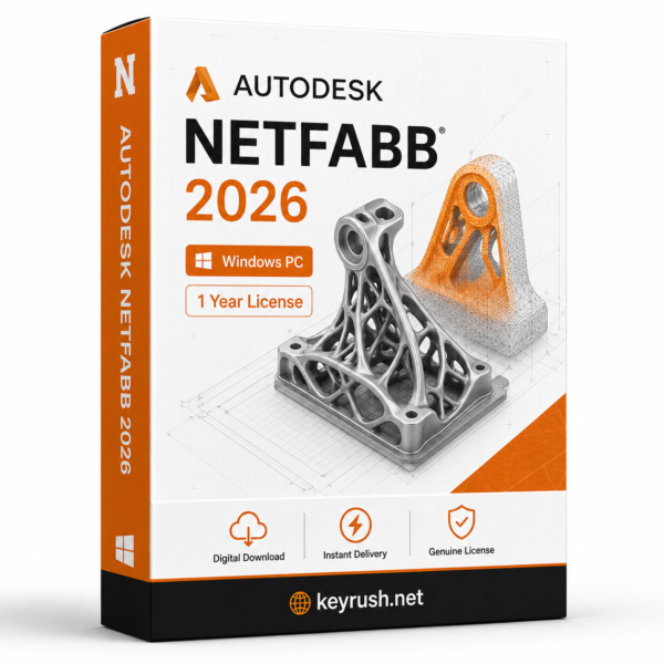 Autodesk Netfabb 2026 1 Year 1 Device License for Windows
