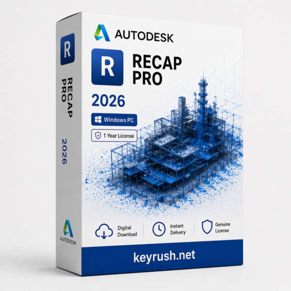 Autodesk ReCap Pro 2026 1 Year 1 Device License for Windows