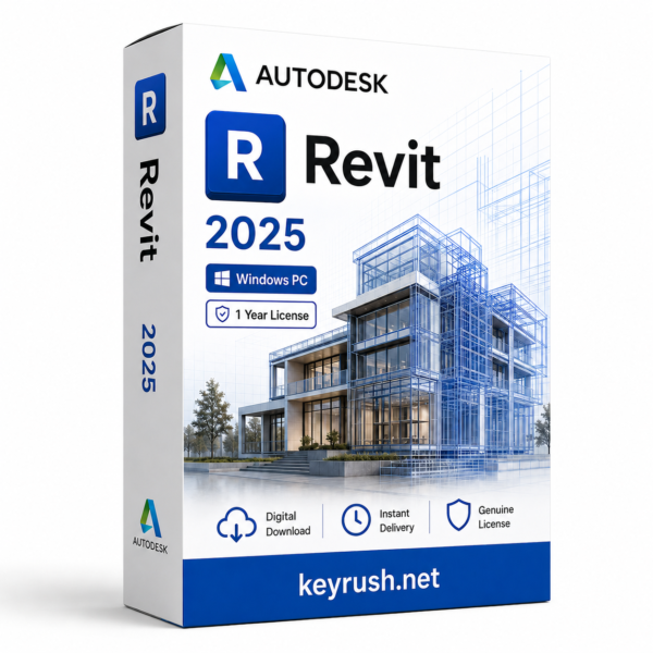Autodesk Revit 2025 1 Year 1 Device License for Windows