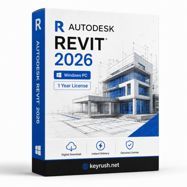 Autodesk Revit 2026 1 Year 1 Device License for Windows