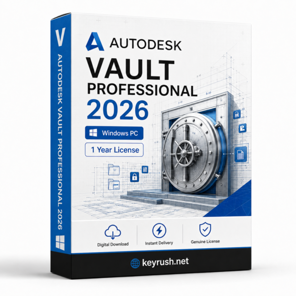 Autodesk Vault Professional 2026 1 Year 1 Device License for Windows