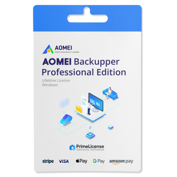 Buy AOMEI Backupper Professional Edition 2023 (PC) 1 Year 1 Device – AOMEI Key – GLOBAL
