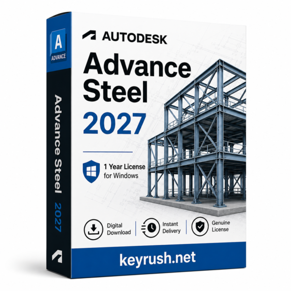 Autodesk Advance Steel 2027 1 Year 1 Device License for Windows