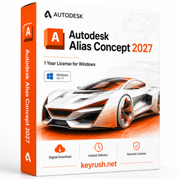 Autodesk Alias Concept 2027 1 Year 1 Device License for Windows