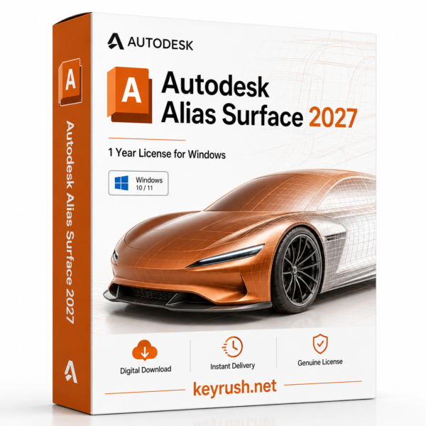 Autodesk Alias Surface 2027 1 Year 1 Device License for Windows