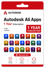 Autodesk Apps Collection (PC, Mac) (1 User, 1 Year) - Subscription - GLOBAL