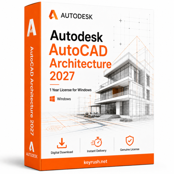 Autodesk AutoCAD Architecture 2027 1 Year 1 Device License for Windows