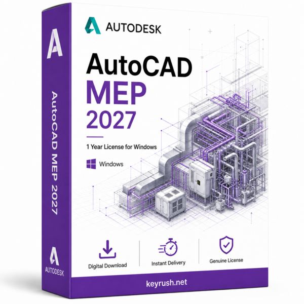 Autodesk AutoCAD MEP 2027 1 Year 1 Device License for Windows