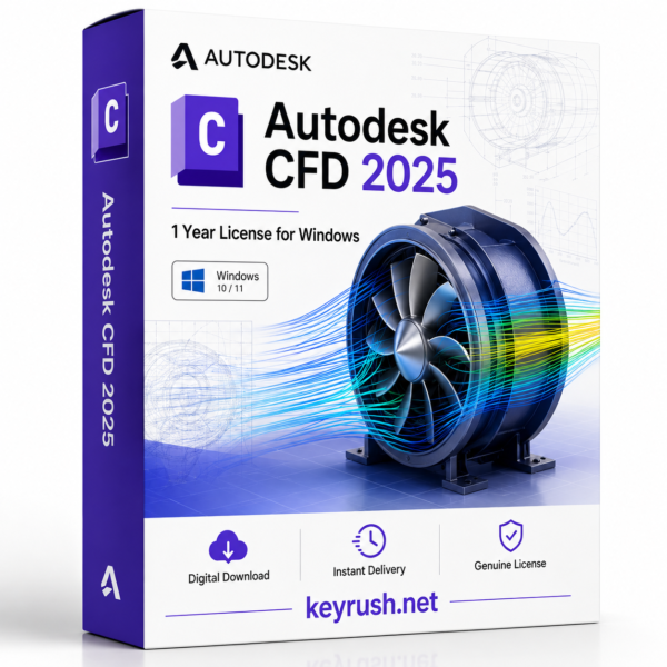 Autodesk CFD 2025 1 Year 1 Device License for Windows