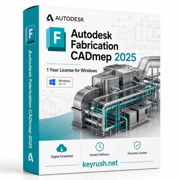 Autodesk Fabrication CADmep 2025 1 Year 1 Device License for Windows