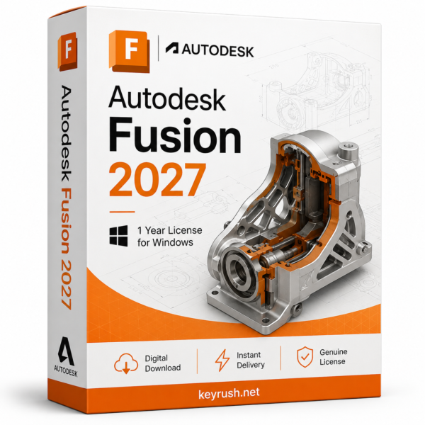 Autodesk Fusion 2027 1 Year 1 Device License for Windows
