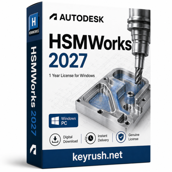 Autodesk HSMWorks 2027 1 Year 1 Device License for Windows