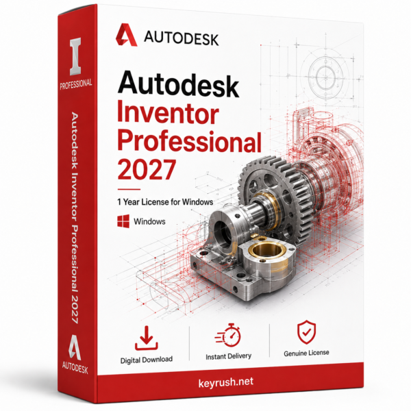 Autodesk Inventor Professional 2027 1 Year 1 Device License for Windows