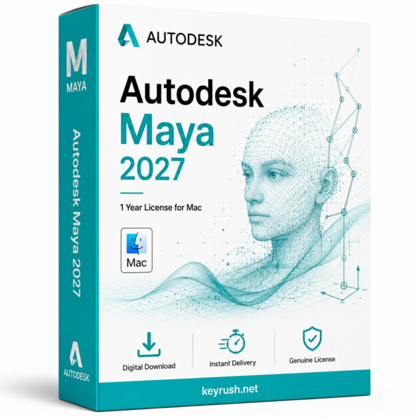 Autodesk Maya 2027 1 Year 1 Device License for Mac