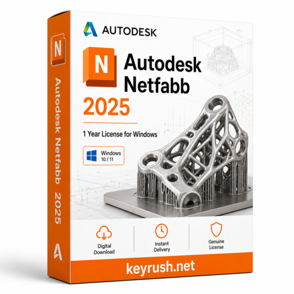 Autodesk Netfabb 2025 1 Year 1 Device License for Windows