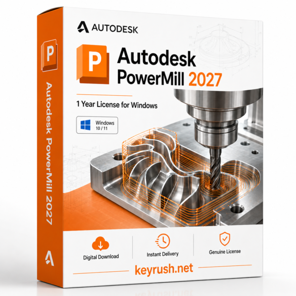 Autodesk PowerMill 2027 1 Year 1 Device License for Windows