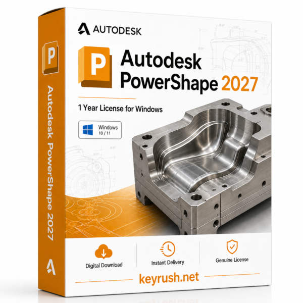 Autodesk PowerShape 2027 1 Year 1 Device License for Windows