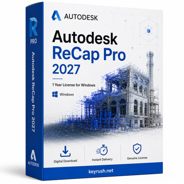 Autodesk ReCap Pro 2027 1 Year 1 Device License for Windows