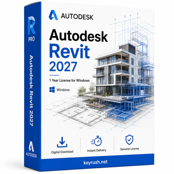 Autodesk Revit 2027 1 Year 1 Device License for Windows