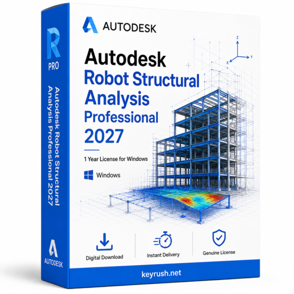 Autodesk Robot Structural Analysis Professional 2027 1 Year 1 Device License for Windows
