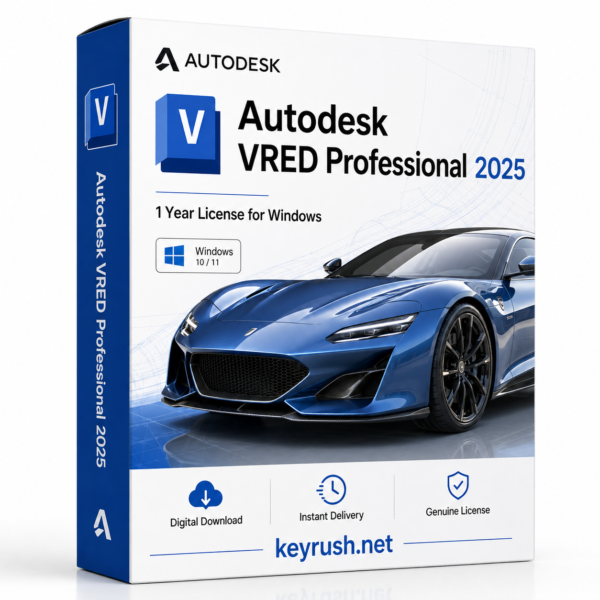 Autodesk VRED Professional 2025 1 Year 1 Device License for Windows