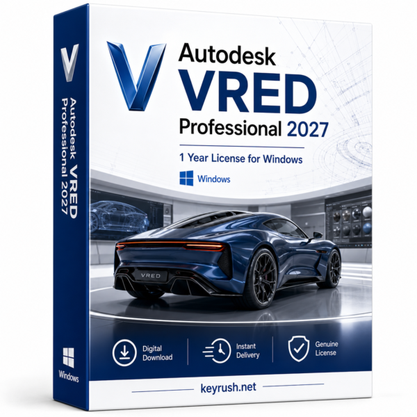 Autodesk VRED Professional 2027 1 Year 1 Device License for Windows