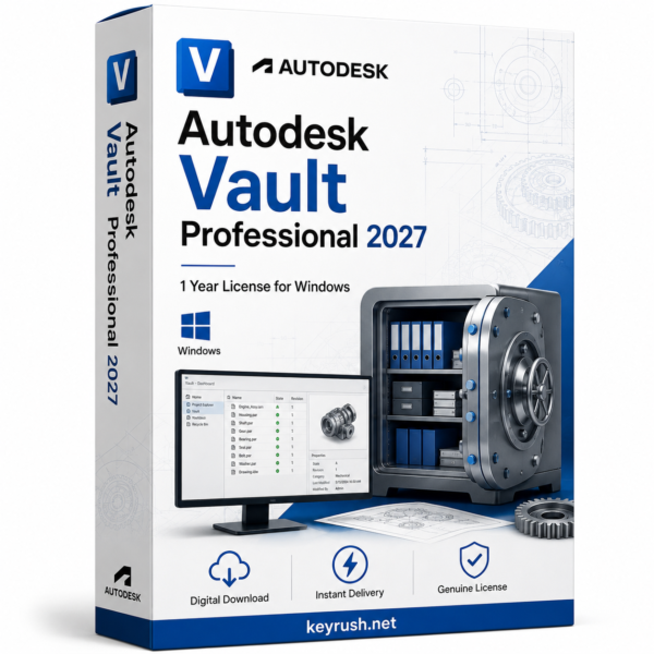 Autodesk Vault Professional 2027 1 Year 1 Device License for Windows