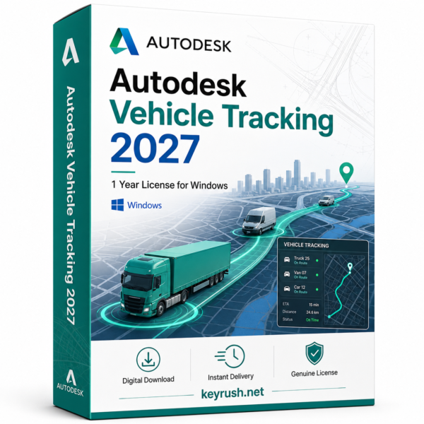 Autodesk Vehicle Tracking 2027 1 Year 1 Device License for Windows