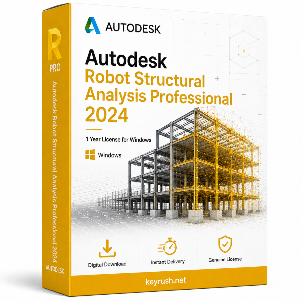 Autodesk Robot Structural Analysis Professional 2024 1 Year License for Windows