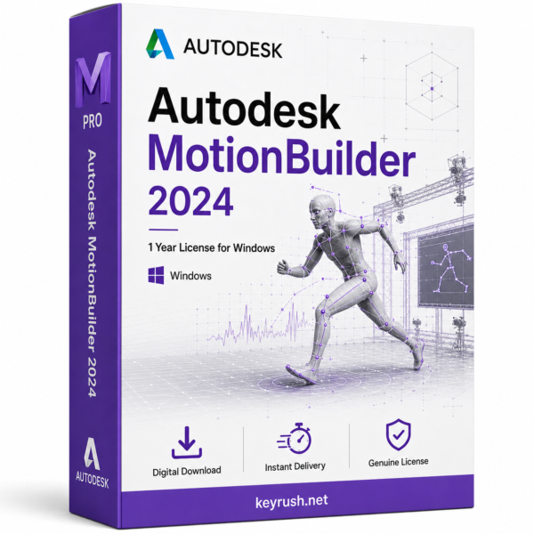 Autodesk MotionBuilder 2024 1 Year License for Windows