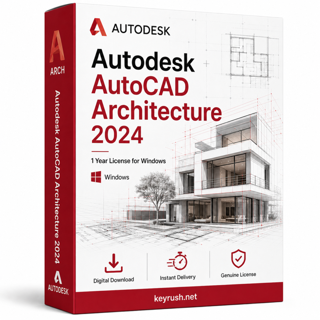 Autodesk AutoCAD Architecture 2024 1 Year License for Windows