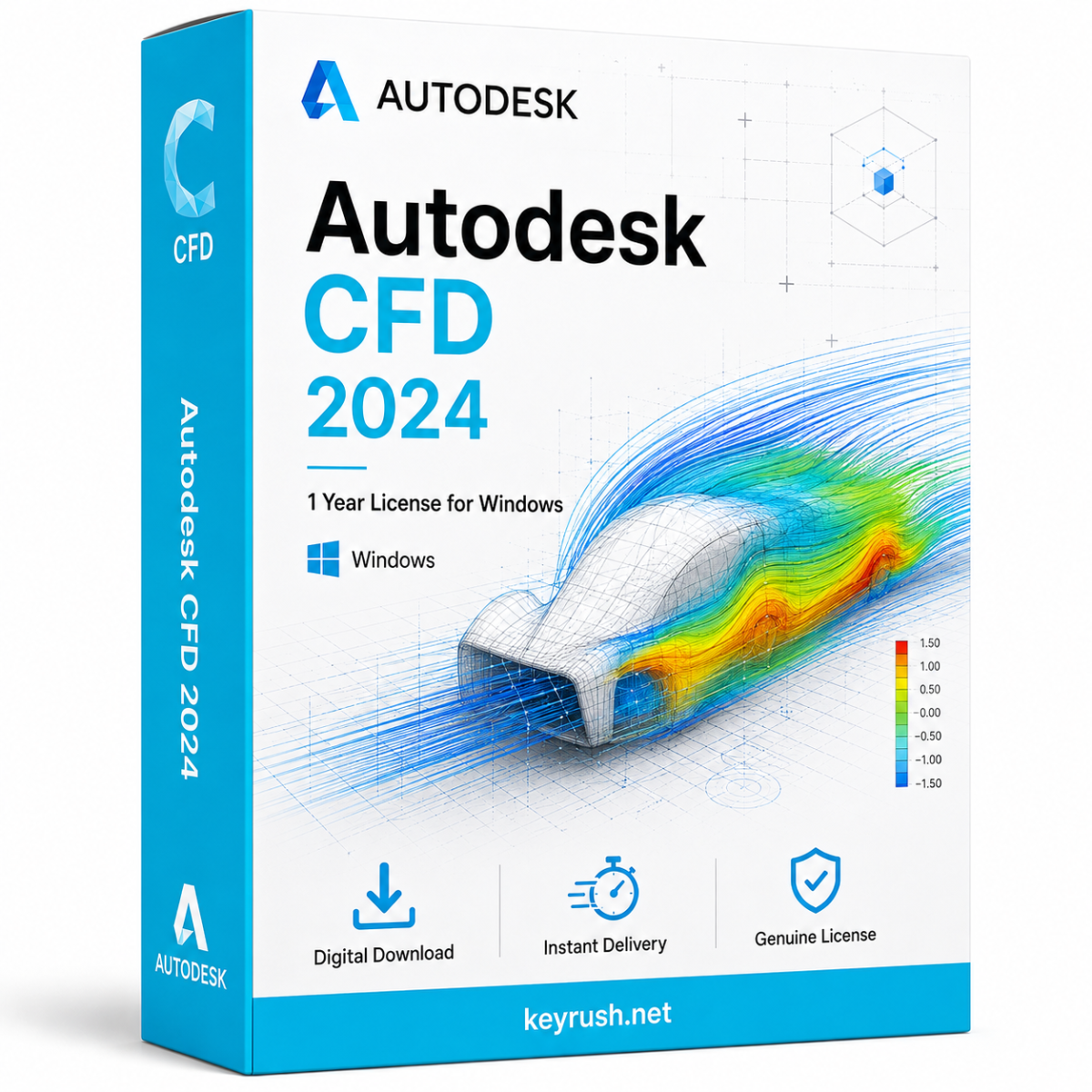 Autodesk CFD 2024 1 Year License for Windows