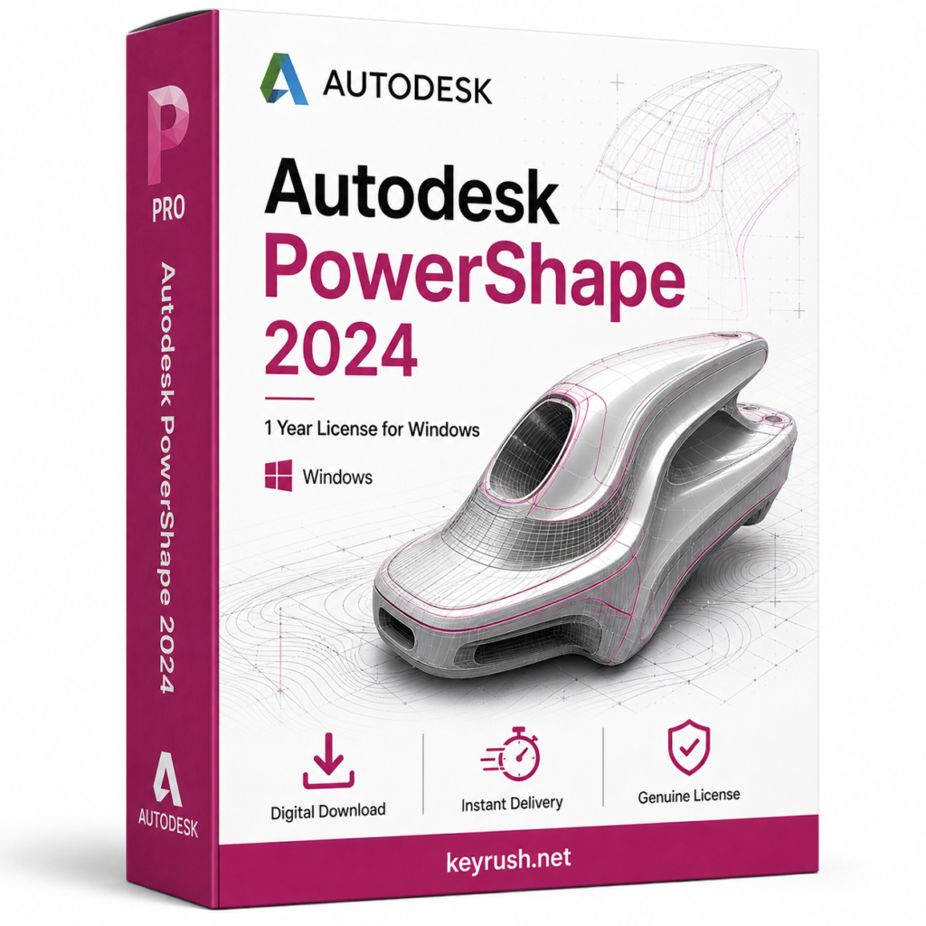 Autodesk PowerShape 2024 1 Year License for Windows