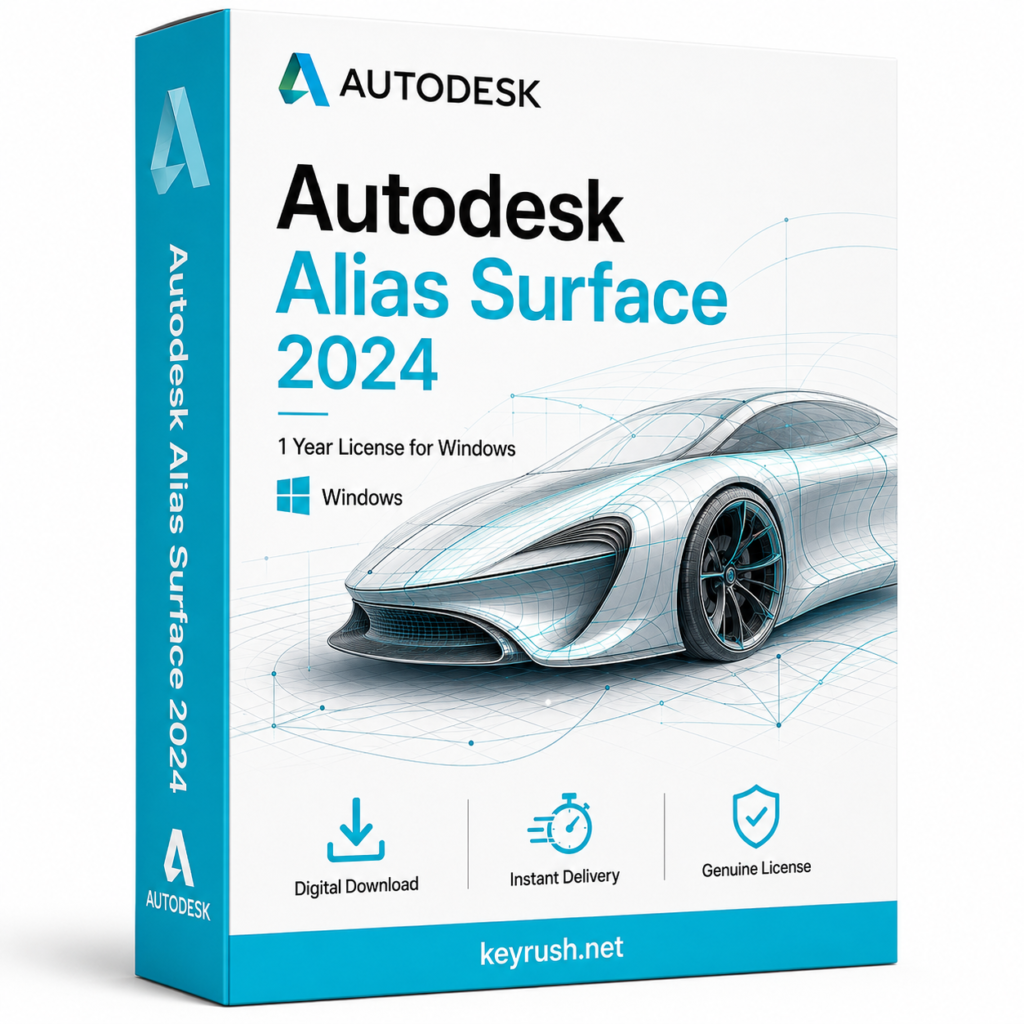 Autodesk Alias Surface 2024 1 Year License for Windows