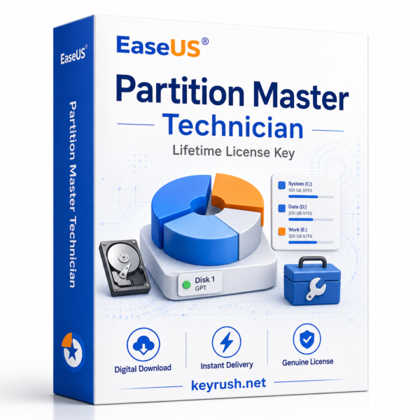 Buy EaseUS Partition Master Technician Lifetime License Key