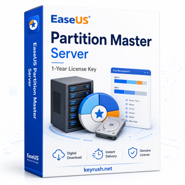 Buy EaseUS Partition Master Server 1-Year License Key