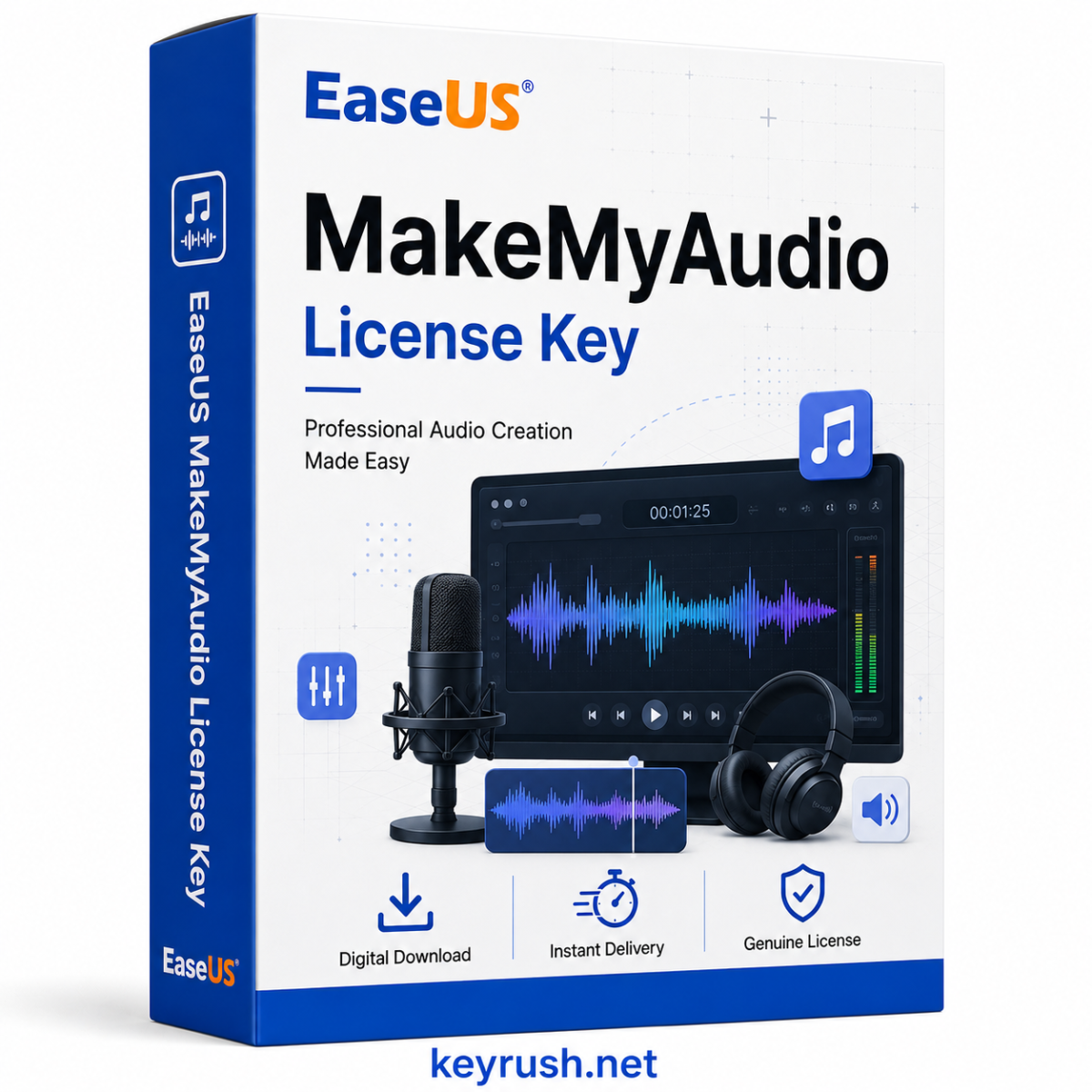 Buy EaseUS MakeMyAudio License Key