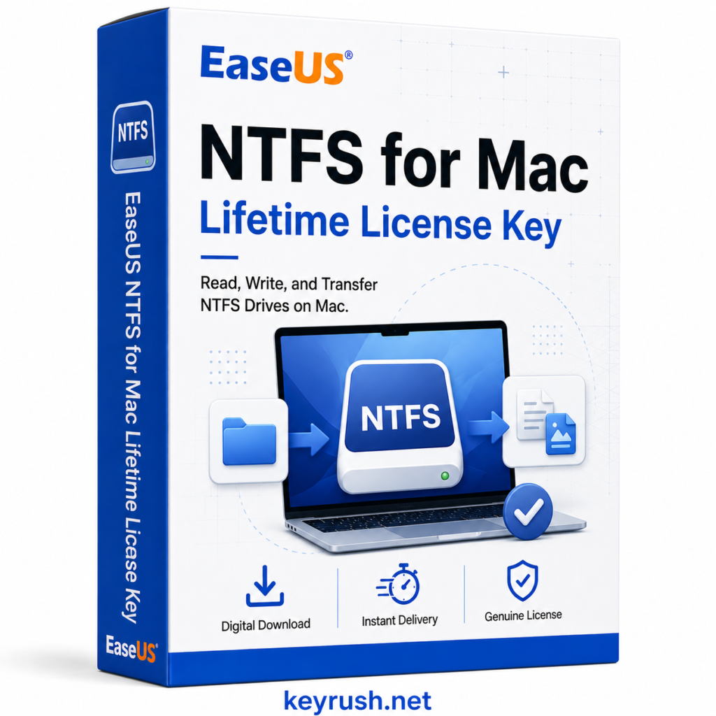 Buy EaseUS NTFS for Mac Lifetime License Key
