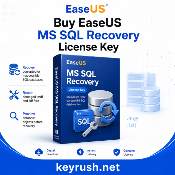 Buy EaseUS MS SQL Recovery License Key